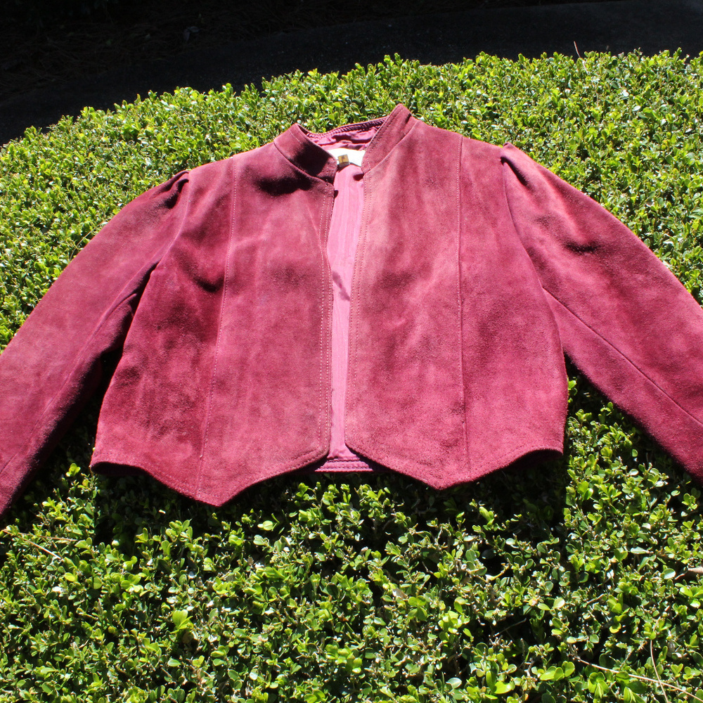 Half Moon Vintage Leather Jacket